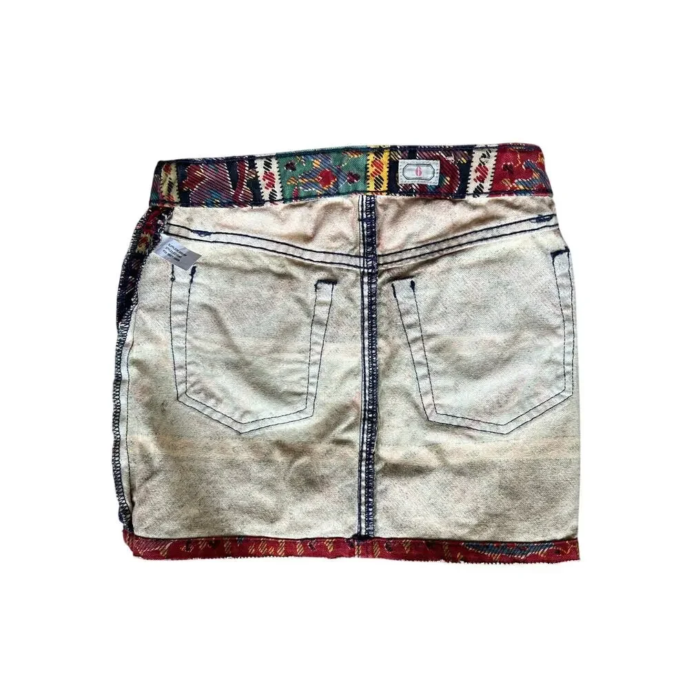 Ralph Lauren Girls Denim Skirt Multicolor Size 6
